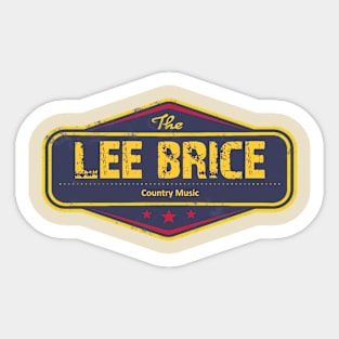 Lee Brice Sticker